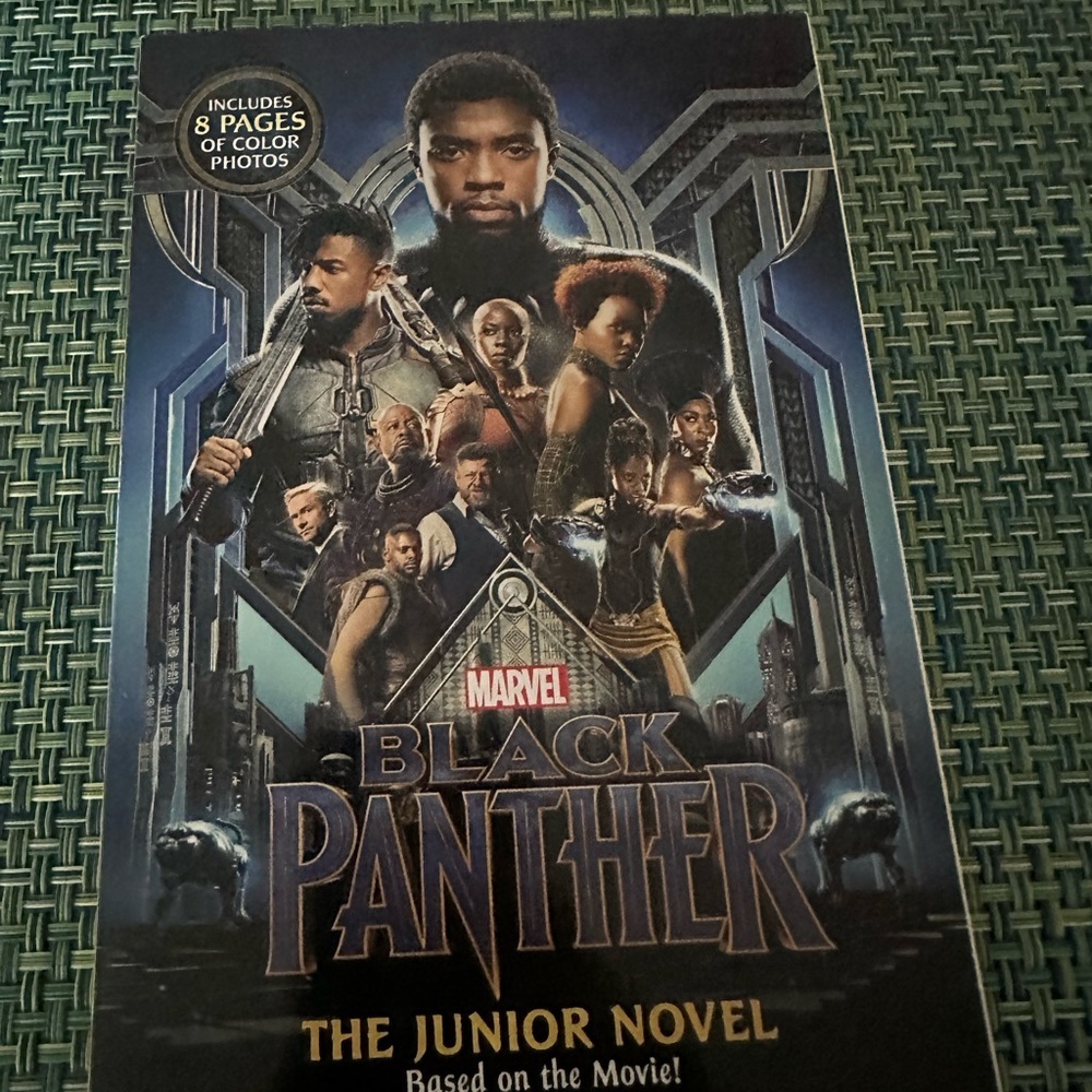Marvel Black Panther Junior Novel NWOT